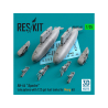 ResKit RSU35-0060 Derniers pyl&ocirc;nes AH-64 "pache avec r&eacute;servoirs de carburant 122 gallons kit Meng imprim&eacute; 3D 1/35