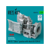 ResKit RSU35-0052 Bo&icirc;te de vitesses AH-1G "Cobra" avec portes pour kit ICM imprim&eacute; 3D 1/35