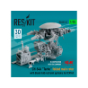 ResKit RSU35-0045 Rotor principal repliable CH-54A Tarhe avec syst&egrave;mes de retenue des pales kit ICM imprim&eacute; 3D 1/35