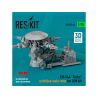 ResKit RSU35-0046 Rotor d&eacute;pli&eacute; CH-54A Tarhe avec syst&egrave;mes de retenue des pales kit ICM imprim&eacute; 3D 1/35