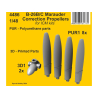 CMK 3D Print 4486 H&eacute;lices de correction du B-26B/C Marauder pour ICM 1/48