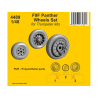 CMK 4489 Jeu de roues F9F Panther pour Trumpeter 1/48