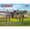 Icm maquette avion 48197 Ki-21-Ib &laquo; Sally &raquo; avec des pilotes et du personnel au sol japonais 1/48