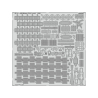 Eduard photodecoupe bateau 53317 USS Midway CV-41 Partie 4 Trumpeter 1/350