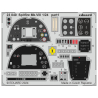 Eduard photodecoupe avion 23040 Am&eacute;lioration Spitfire Mk.VIII Airfix 1/24