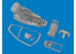 Eduard kit d'amelioration brassin Print 672392 Cockpit F-35B Tamiya 1/72