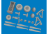 Eduard kit d'amelioration brassin 672398 Set amélioration L-410UVP 2024 ex-Gavia Eduard 1/72