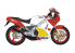 Hasegawa maquette moto 21759 Yamaha TZR250 (2AW) "Special Edition" 1986 1/12