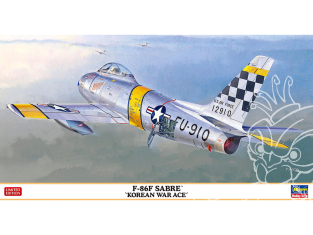 Hasegawa maquette avion 07532 F-86F Sabre "Korean war ace" 1/48