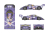 HASEGAWA maquette voiture 52742 Sauber Mercedes C9 "Claire Frost" avec figurine 1/24