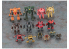 HASEGAWA maquette 64810 "Mecha de combat Xabungle" Greta Gully 1/500