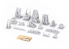 Eduard kit d'amelioration brassin Print 672399 Moteur Messerschmitt Bf 109G-10 WNF Eduard 1/72