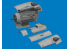 Eduard kit d'amelioration brassin Print 672400 Moteur Messerschmitt Bf 109G-10 Mtt Regensburg Eduard 1/72
