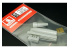 Brengun kit d'amelioration avion BRL72287 Réservoir de carburant D-704 Buddy de type récent années 1980-2010 1/72