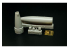 Brengun kit d'amelioration avion BRL72287 Réservoir de carburant D-704 Buddy de type récent années 1980-2010 1/72
