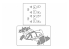 Brengun kit d'amelioration avion BRL144190 Masques de verriere Dewoitine D.520 kit Brengun 1/144