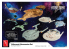 AMT 1443 Maquette de vaisseau Star Trek Adversaires et alliés à l'échelle 1/2500