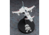 Hasegawa maquette figurine 64785 Space Wolf SW-190 "Bataille contre Mazone" avec figurine Yuki Hotaru 1/72