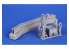 CMK 4485 Mitrailleuse a l'echelle, boîtes de munitions et alimentation B-26B/C Marauder pour kit ICM 1/48