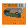 Special Hobby 3D Print militaire P72033 Supports de bombes pour ailes P-40 avec planches de support en contreplaqu&eacute;) 1/72