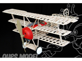 Maquette Guillow&39s avion bois 204 FOKKER DR-1 TRIPLANE 1/14