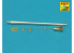 Aber 16L27 Canon allemand 5 cm KwK 39/1 L/60 pour Sd.Kfz.234/2 "PUMA" Kit Das Werk 1/16