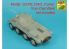 Aber 16L27 Canon allemand 5 cm KwK 39/1 L/60 pour Sd.Kfz.234/2 "PUMA" Kit Das Werk 1/16