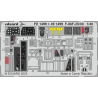 EDUARD photodecoupe avion FE1499 Zoom am&eacute;lioration F-86F-25/30 Airfix 1/48