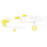 Eduard Express Mask EX1101 B-24D Hobby Boss 1/48