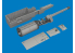 Eduard kit d'amelioration avion brassin Print 6481072 Baie canon rotatif A-10C Academy 1/48