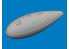 Eduard kit d'amelioration avion brassin Print 6481084 Réservoir largable P-40 Eduard 1/48