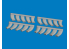 Eduard kit d'amelioration brassin Print 672404 Echappements Mosquito Tamiya 1/72