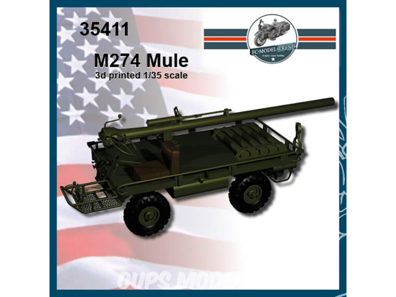 FC MODEL TREND maquette résine 35411 M274 Mule 1/35