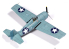 Academy maquette avion 12355 USN F4F-4 Wildcat "Battle of Midway" 1/48