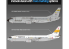 Academy maquettes avion 12639 Boeing 737 "Colombian air Force" 1/144