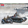 Academy maquette militaire 13556 Panzer 1 Ausf.B et moto allemande 1/35