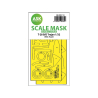 ASK Art Scale Kit Mask M32114 T-28B/D Trojan Kitty Hawk Recto Verso 1/32