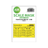 ASK Art Scale Kit Mask M48227 Hurricane Mk.IIc Italeri Recto Verso 1/48