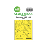 ASK Art Scale Kit Mask M48231 Buccaneer S.2B Airfix Recto 1/48