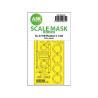 ASK Art Scale Kit Mask M48235 Sukhoi Su-27 UB Flanker-C Kitty Hawk Recto 1/48