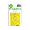 ASK Art Scale Kit Mask M48241 Sukhoi Su-35 Flanker-E Kitty Hawk Recto 1/48