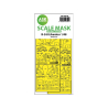 ASK Art Scale Kit Mask M48249 B-24J Liberator Hobby Boss Recto Verso 1/48