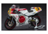 Hasegawa maquette moto 21710 Yamaha YZR500 (0WA8) «&nbsp;Équipe Lucky Strike Roberts 1989&nbsp;» 1/12