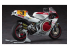Hasegawa maquette moto 21710 Yamaha YZR500 (0WA8) «&nbsp;Équipe Lucky Strike Roberts 1989&nbsp;» 1/12