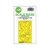 ASK Art Scale Kit Mask M48252 F-35B Lightning II Kitty Hawk Recto Verso 1/48