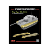 Rye Field Model maquette militaire 2080 Jupes lat&eacute;rales (Side Skirts) King Tiger 1/35