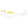 Eduard Express Mask EX1104 A6M5 Zero Fine Molds 1/48