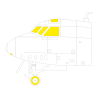 Eduard Express Mask CX688 E-2C Heller 1/72