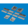 Eduard kit d'amelioration avion brassin Print 6481075 Gun bays P-40E Eduard 1/48