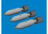 Eduard kit d'amelioration avion brassin Print 6481083 P-40 Bombes 100lb M30 US Eduard 1/48